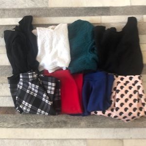Size Small. Skirts + Tops Bundle!!